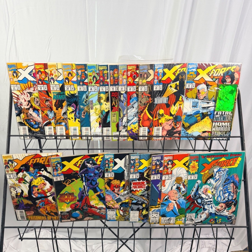 Marvel X-Force 18-37 lot Fatal Attractions X-Cutioner's Song 90s